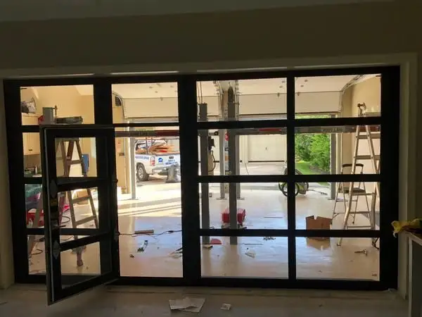 Glass Aluminium Garage Doors - - Master Home 5