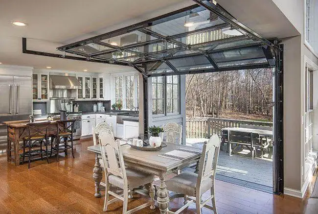 Glass Aluminium Garage Doors - - Master Home 6