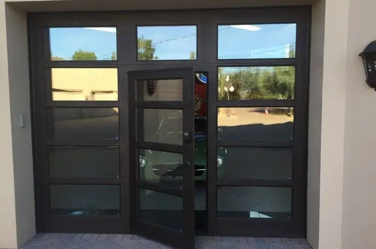 Glass Aluminium Garage Doors - - Master Home 4
