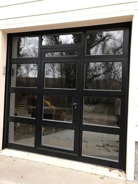 Glass Aluminium Garage Doors - - Master Home 3