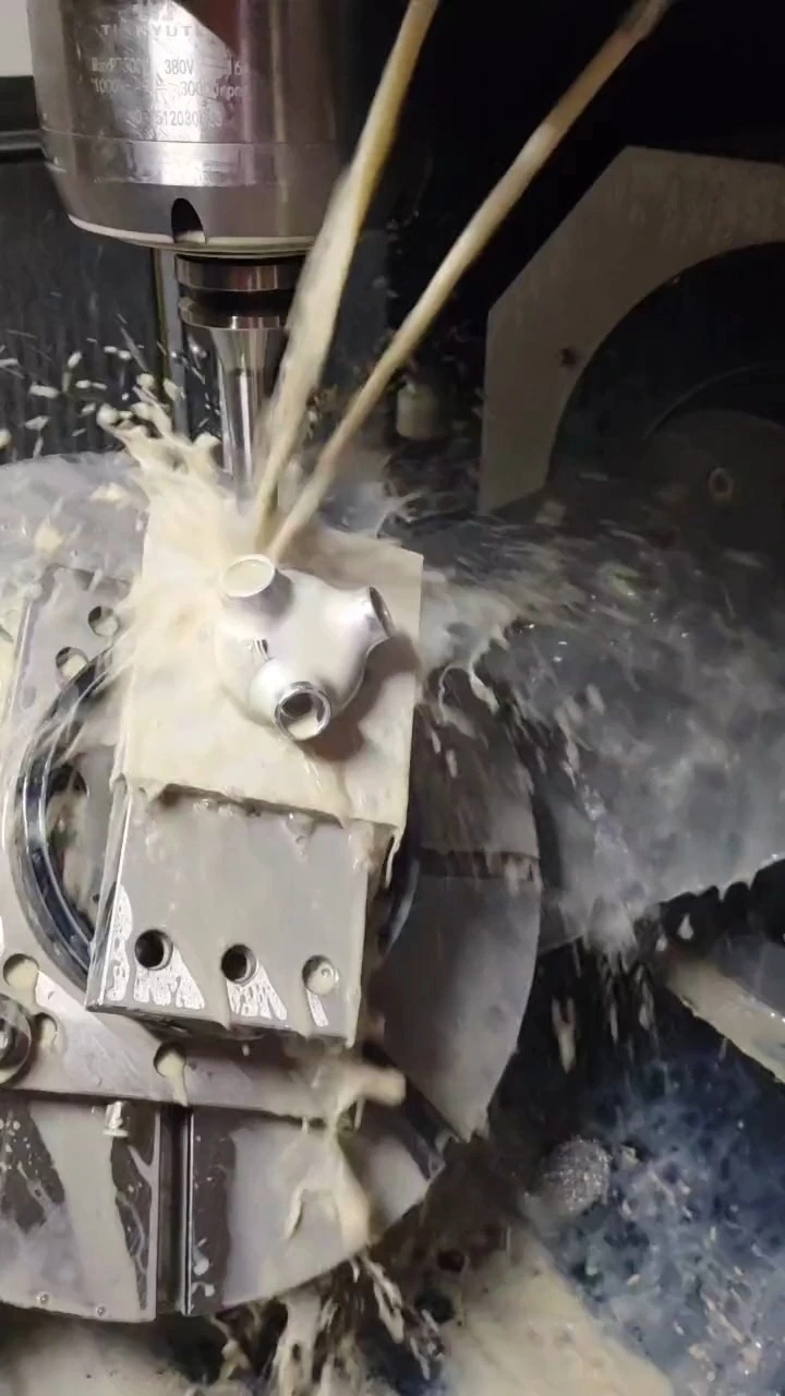 Aangepaste 5 Axis Precisie CNC Lathe Machinatie Plastic metaal Aluminium Machinedelen CNC Machineloze stalen onderdelen 1