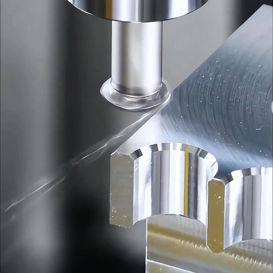 Brugerdefineret CNC -fræsedele Stålbearbejdning 5 Axis Drejebænkedele Aluminium Præcisionsbearbejdningsdele CNC Service 1