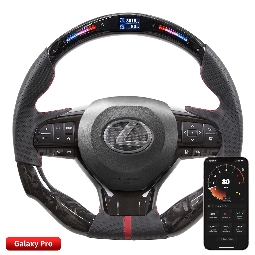 Carbon Steering Wheel for CT ES IS GS LS NX RX  ES200 ES300 ES350 1