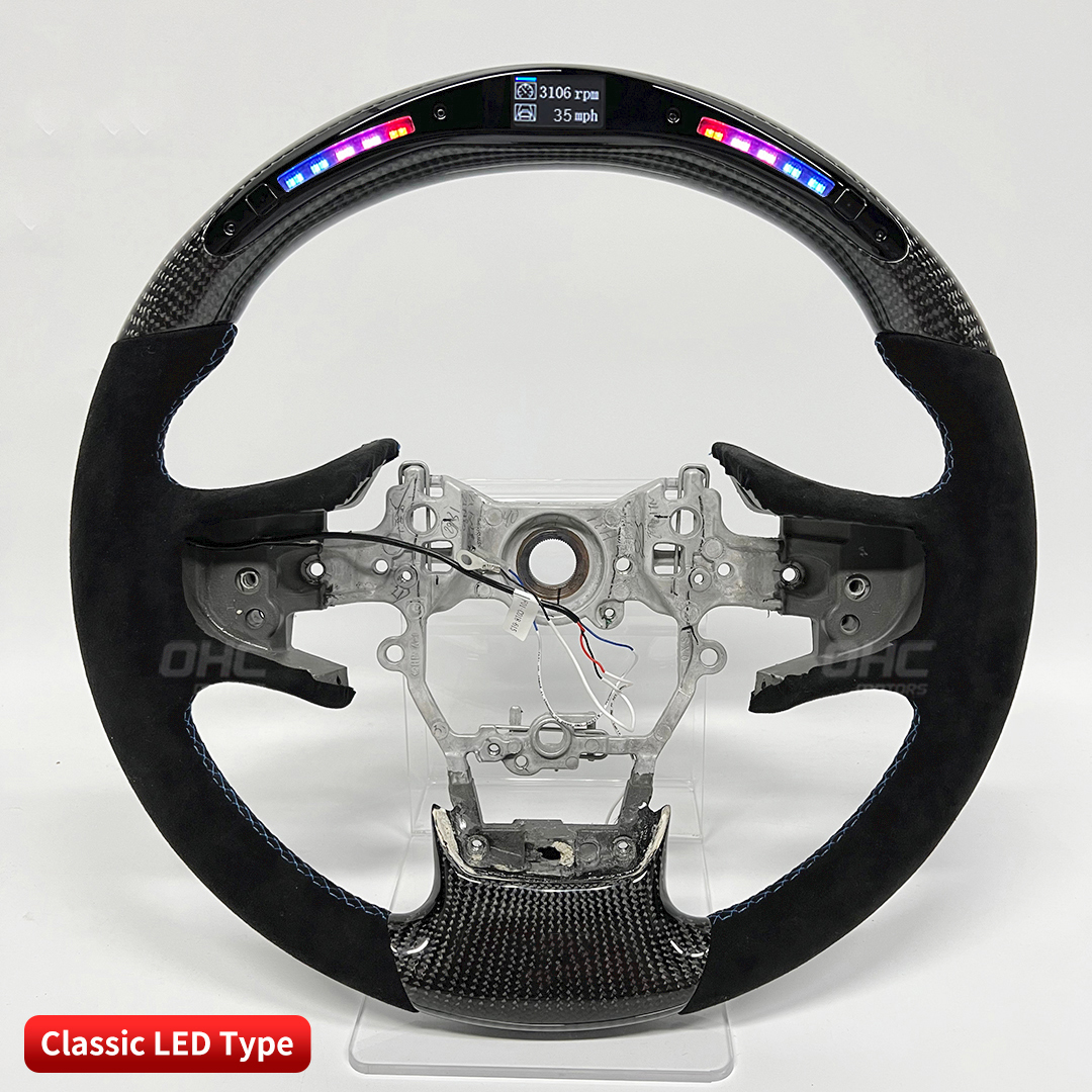 LED Steering Wheel Carbon Fiber Compatible for Lexus ES 2022 3