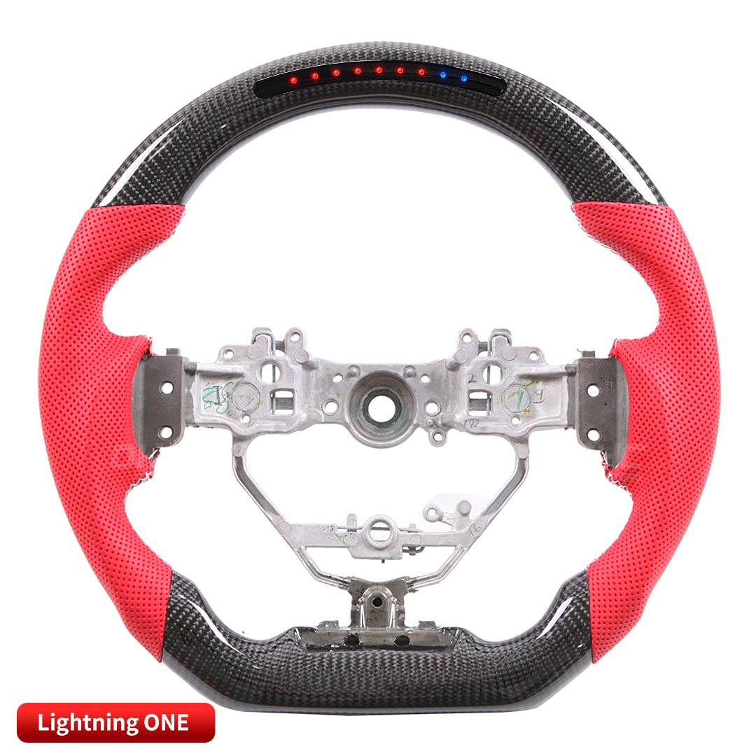 LED Steering Wheel Carbon Fiber Compatible for Lexus IS 4