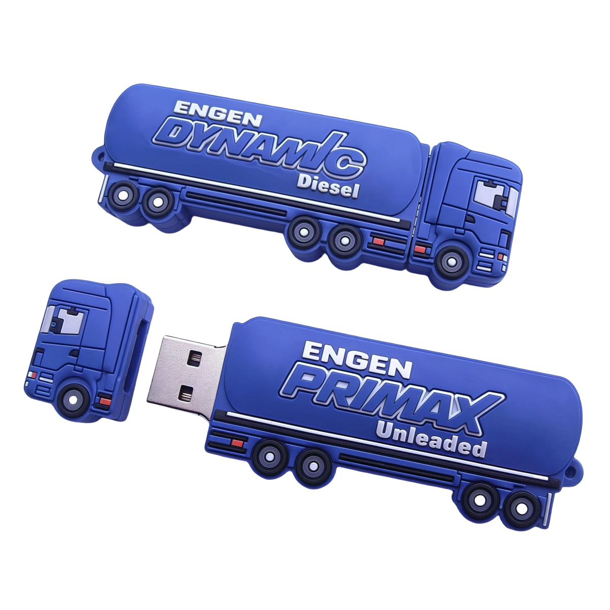 Benutzerdefinierte PVC -LKW -USB -Flash -Antrieb Cartoon Memory Stick mit Autoform 1