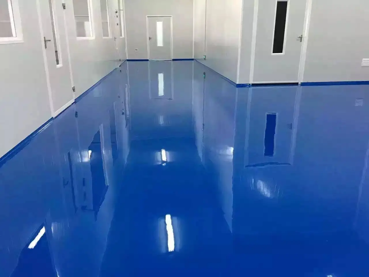 Scenic Epoxy Floor Level for Laboratories and Cleanrooms 1