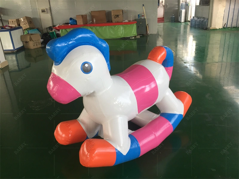 Inflatable Rocking Horse Inflatable Ride On Toy  On Land Or Water 1