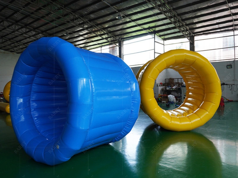 Team Building Games Inflatable Water Roller Wheel Inflatable Hamster Wheel 1