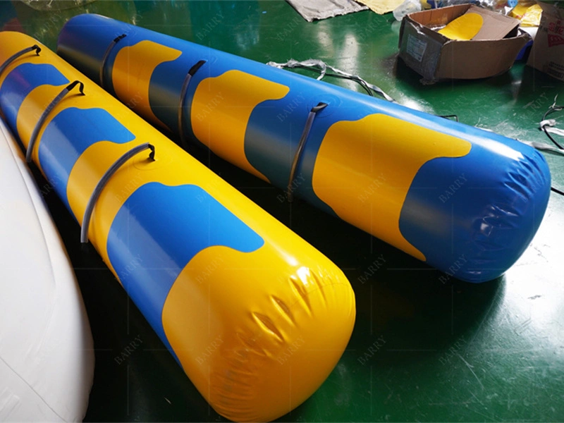 Boya de cilindro inflable boya de natación inflable para el juego de deportes acuáticos 1