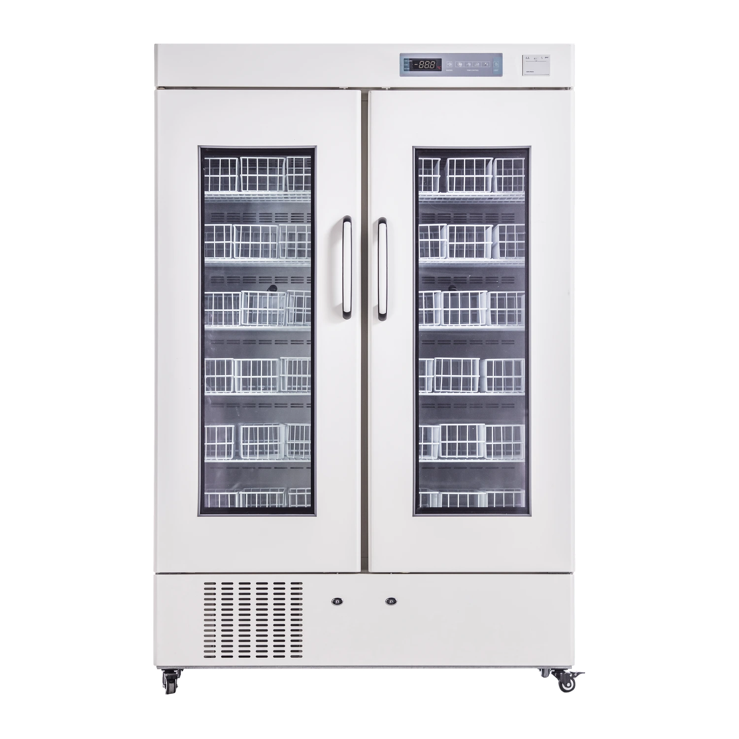 4℃ Double Door 658L Medical Blood Storage Refrigerator | INNORKOM 1
