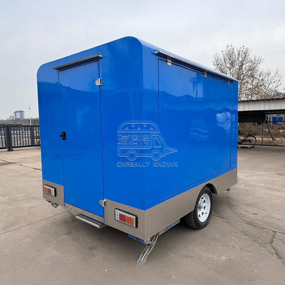 Trailer de comida fofa realmente conhecido SIM Trailer de comida fofa da China 8