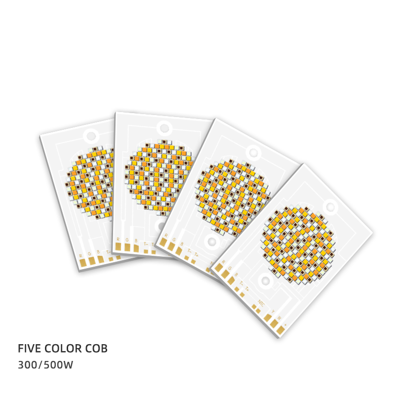 Customized COB LED -Chip RGBWC Fünf Farbe Cob LED DC 21V 24V 26V 36V 48V Hochleistungsschob 180W 250W 350W 500W LED 1