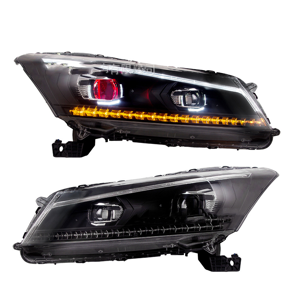 Car LED Headlight Assembly For Honda Accord 2008-2012 Front Lamp 2