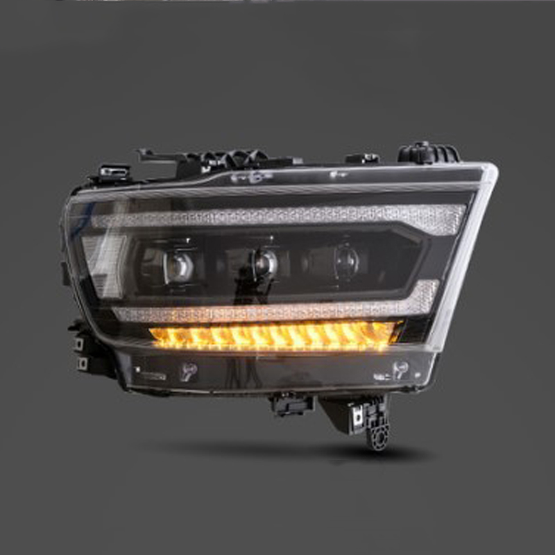 Car LED Headlights Assembly For Dodge RAM 1500 2019-IN Front Lamp 3