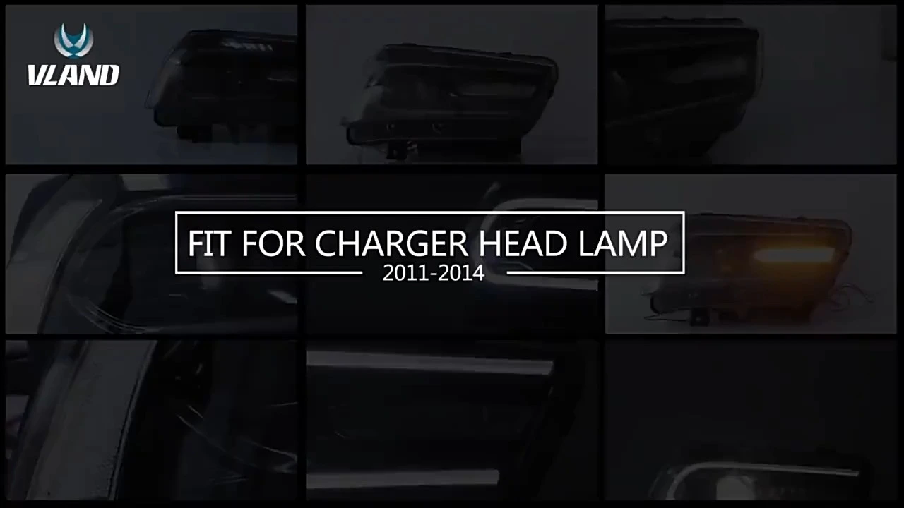 Auto-LED-Scheinwerfer Montage-Frontlampe für Dodge Charger 2011-2014 1