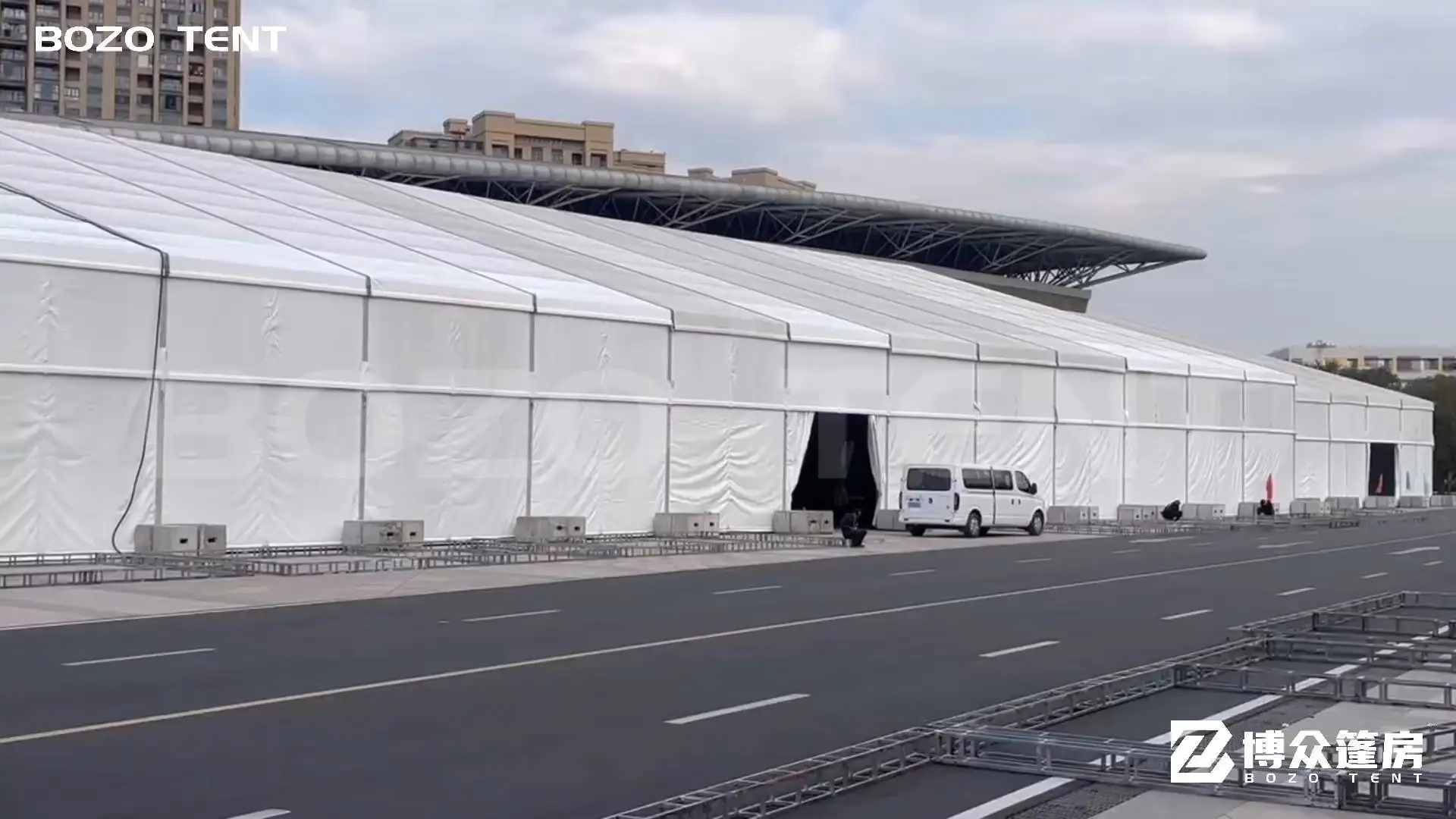 40x90m Aluminum Structure Tent for Warehousing & Events 1