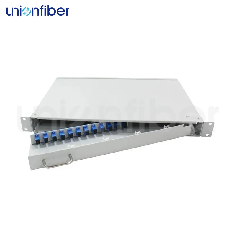 Unionfiber 12 Port Fiber Patch Panel Carton 12 Port Fiber Patch Panelmanufacturer 2