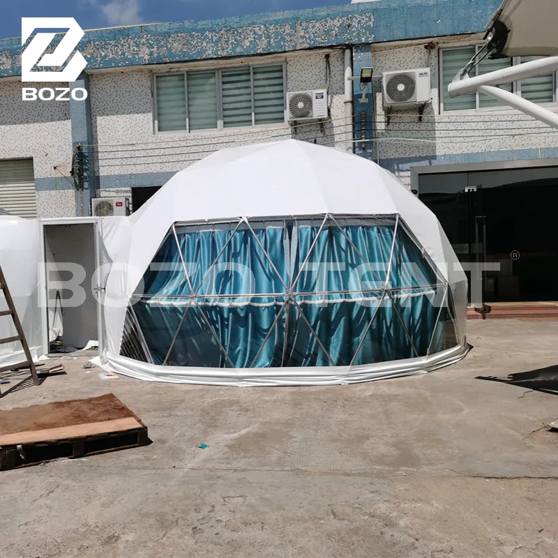 Bozo Tent Luxury Geodesic Dome Glamping Tent All Season Luxury Geodesic Dome Glamping Tentsupplier 6