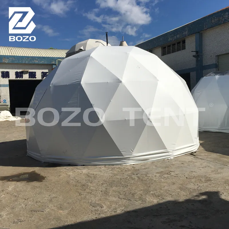 Bozo Tent Luxury Geodesic Dome Glamping Tent All Season Luxury Geodesic Dome Glamping Tentsupplier 4