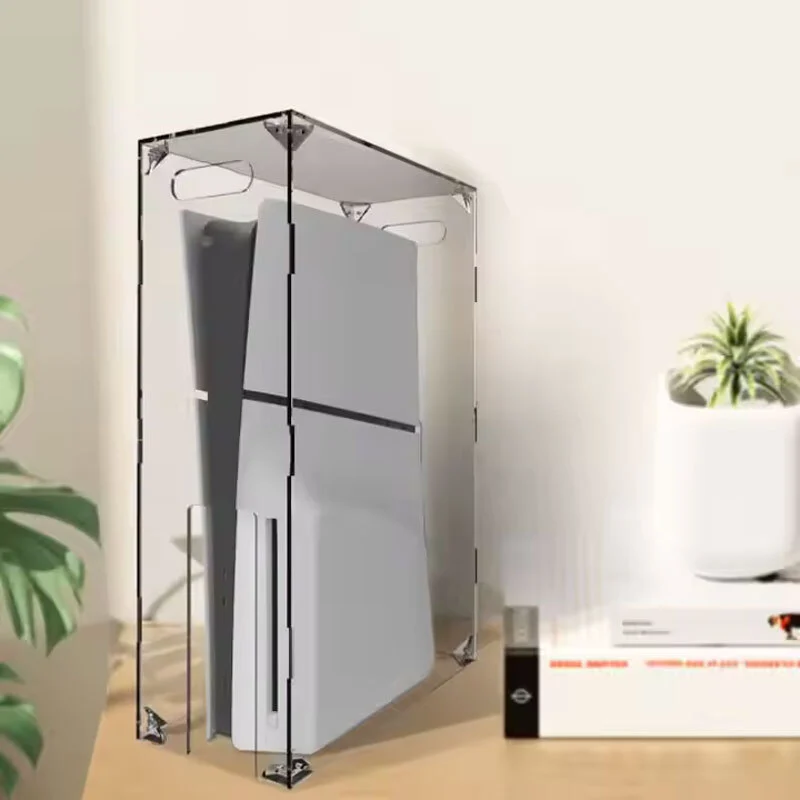 Laboratoriya avadanlığı üçün 5 tərəfli akril qalxan toz örtüyünü təmizləyin 6