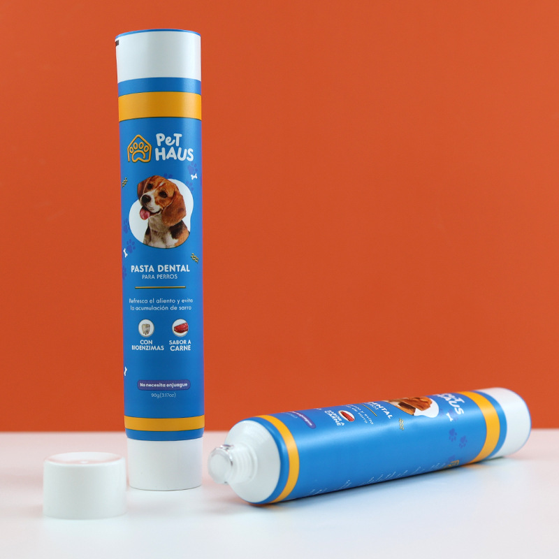 90g pet nutrition aluminum-plastic hose, food packaging tube aluminum-plastic tube 2