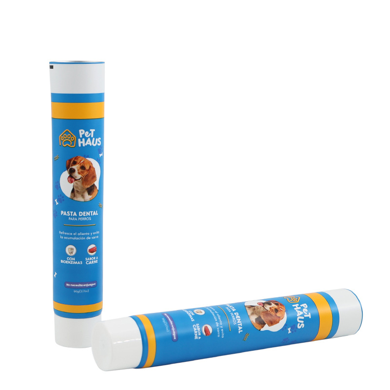 90g pet nutrition aluminum-plastic hose, food packaging tube aluminum-plastic tube 4
