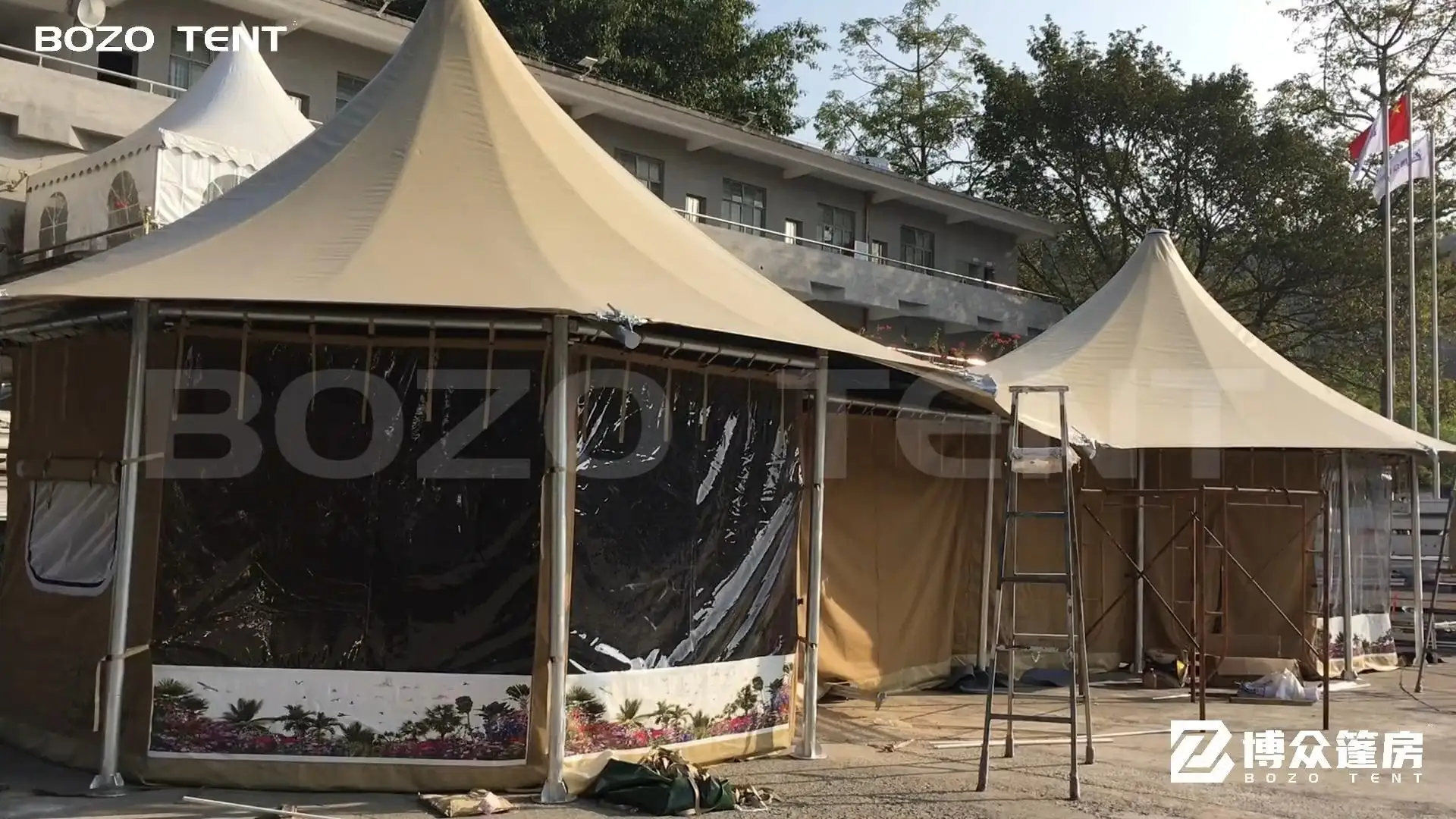 Huayang Glamping Tents: الرفاهية تلبي الطبيعة بأناقة 1