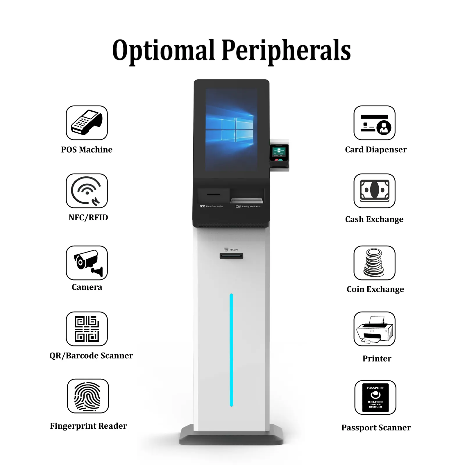 Document Scanning Kiosk 10-Point Capacitive Touch by E-Star 4
