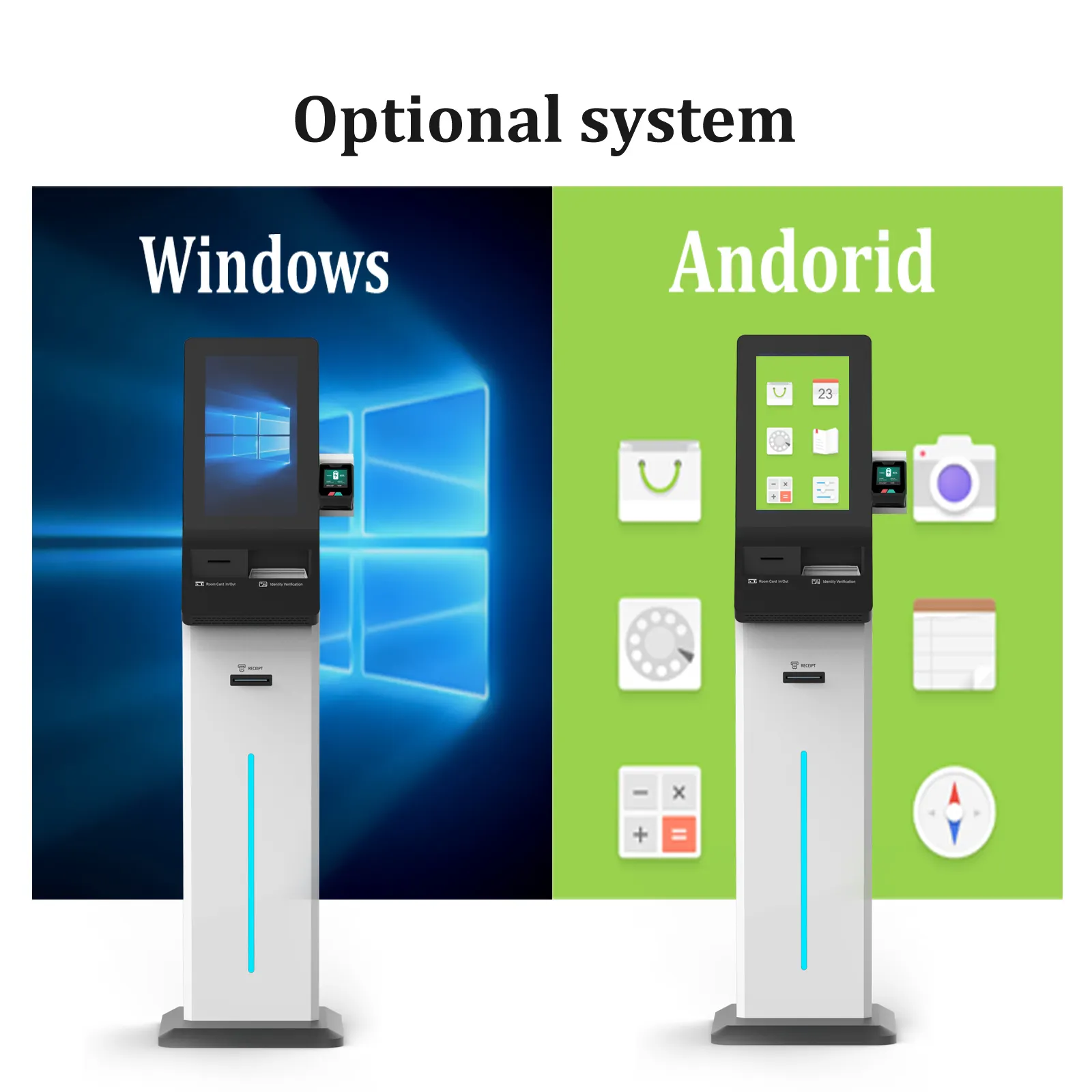 Document Scanning Kiosk 10-Point Capacitive Touch by E-Star 5