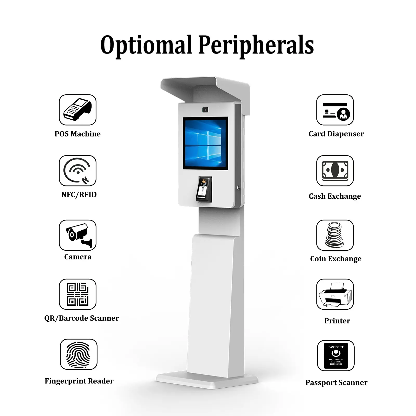 Payment Kiosk Machine 10-Point Capacitive Touch - - E-Star 3