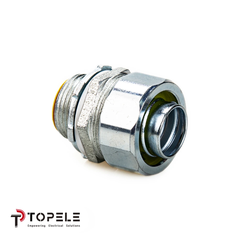 UL Zinc Liquid Tight Straight Connector 1