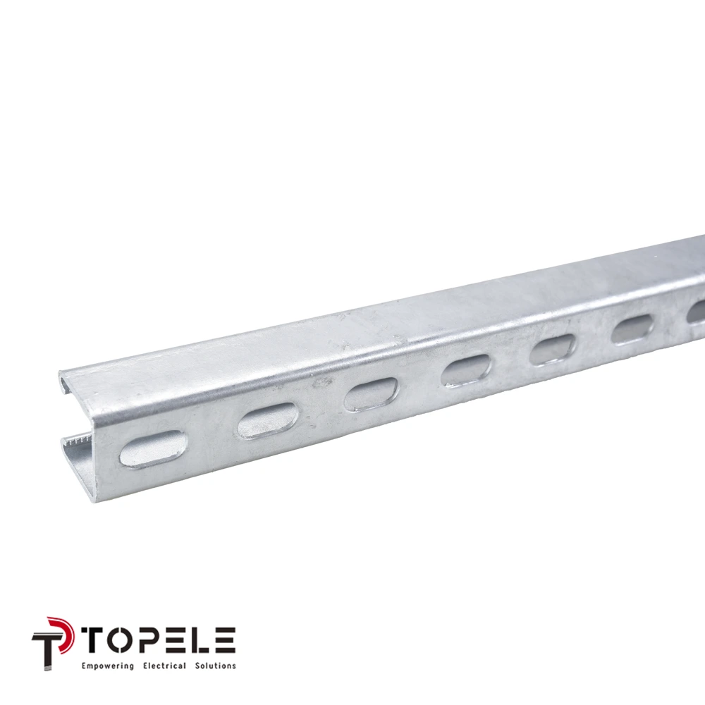 41mmx41mm Pre-galvanized Slotted Strut Channel 1
