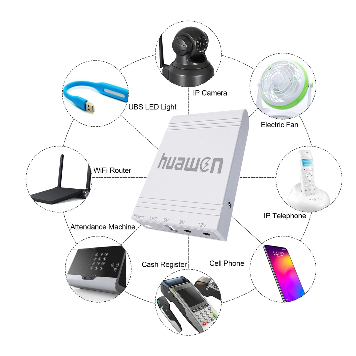 Ups Uninterruptible Power Supply - - Huawen 5