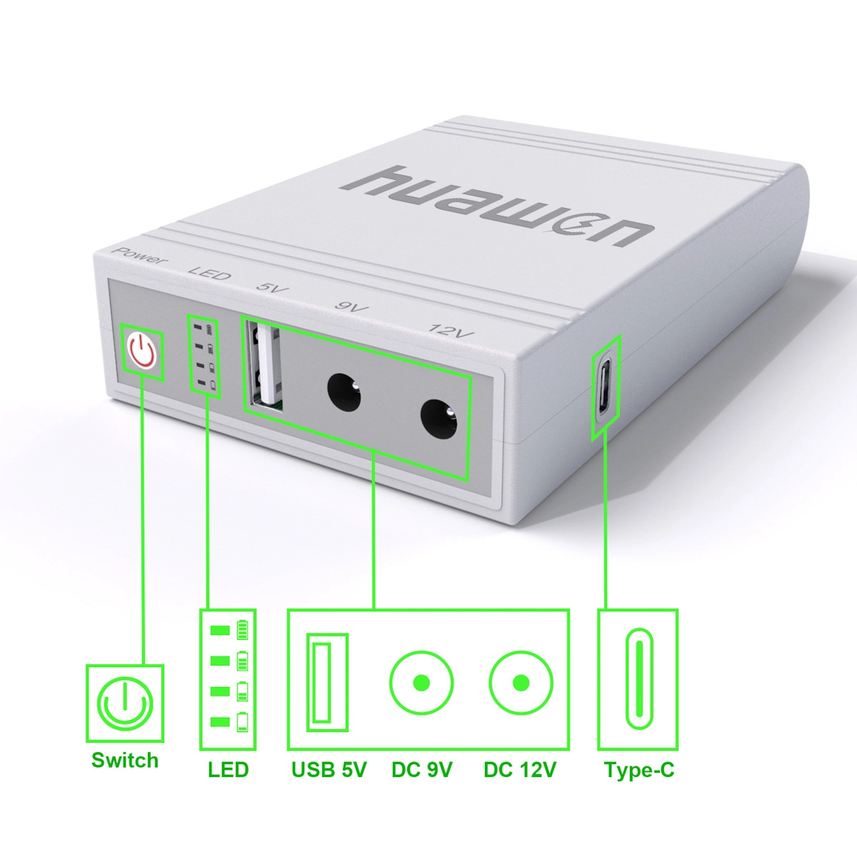 Ups Uninterruptible Power Supply - - Huawen 6