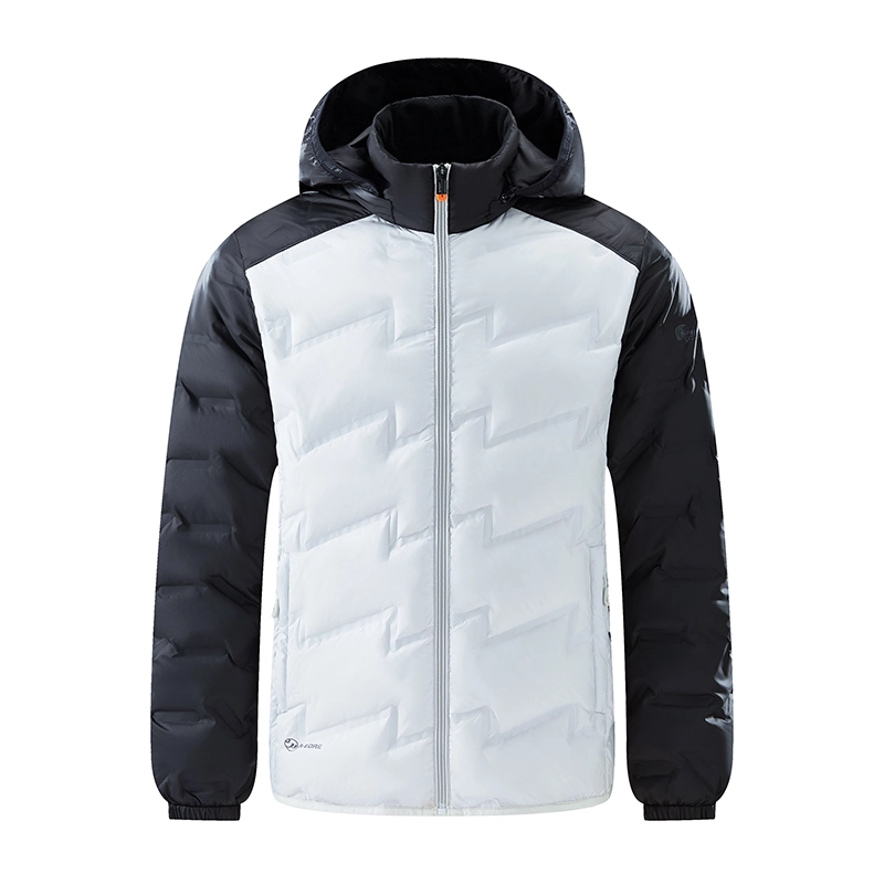 Light winter outdoor down hooded hardshell jacket  DN-811 1