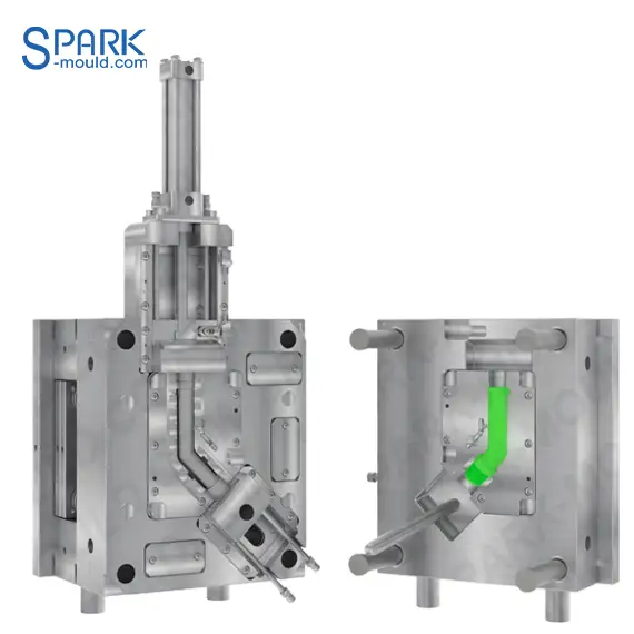 Plastic 45 Degree Joint Mold - Spark Mould 1