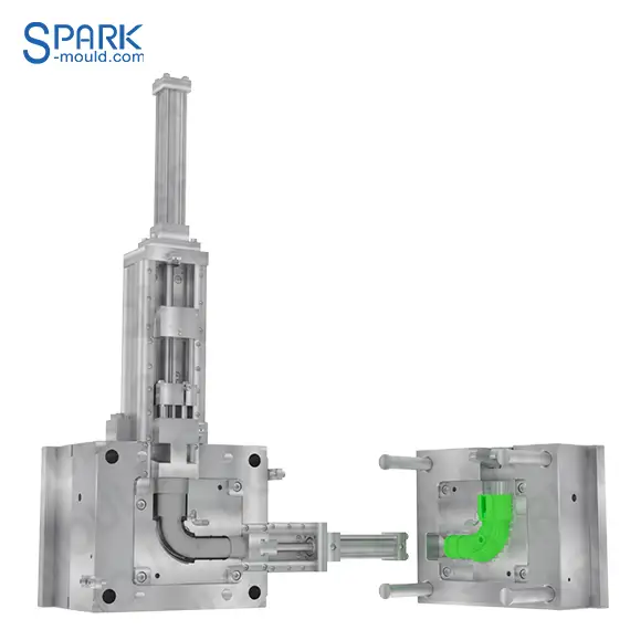 Molde de inyección de conector rápido de 90 grados 1