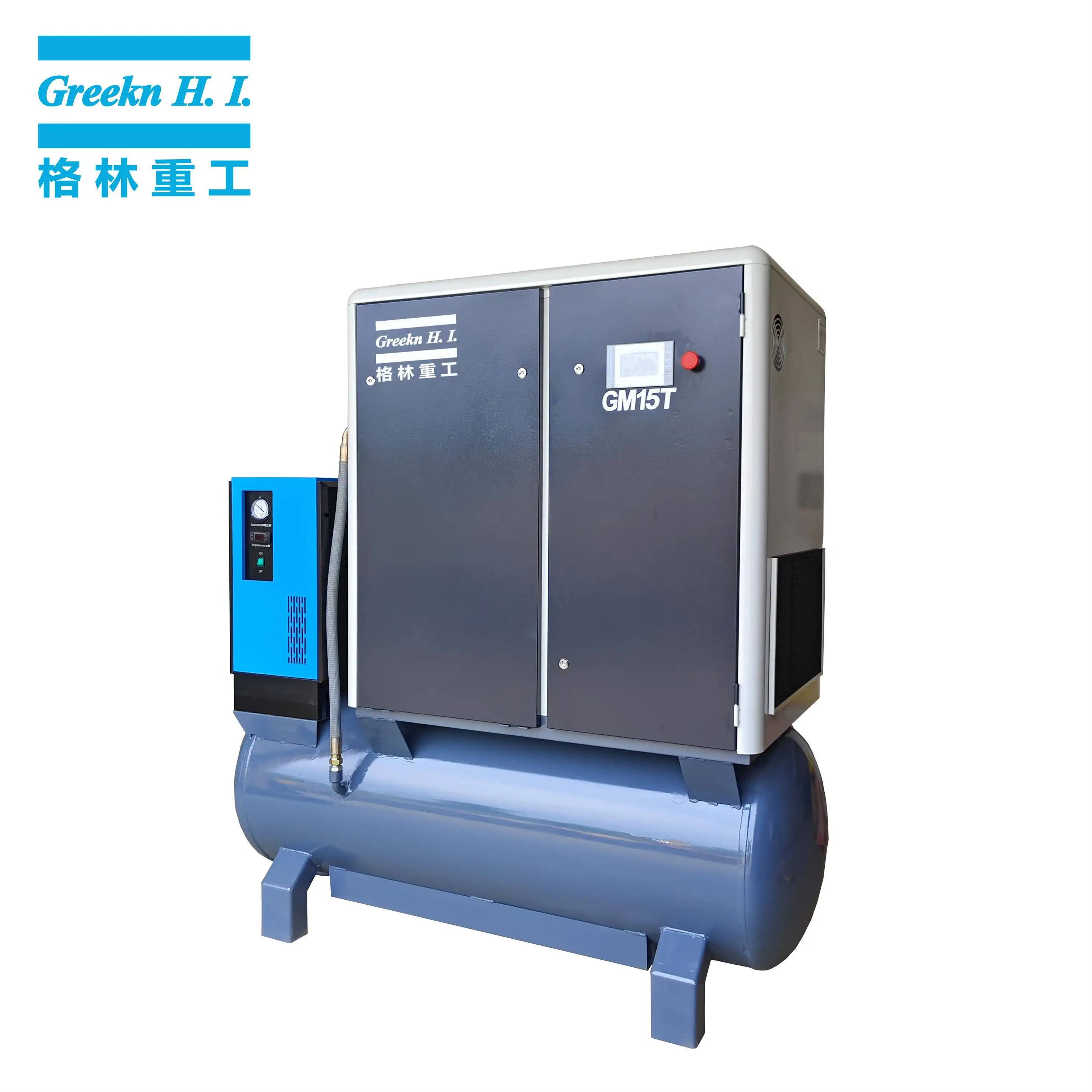 Oil Flooded Rotary Screw Air Compressor by Greeknhi Screw Air Compressor 3