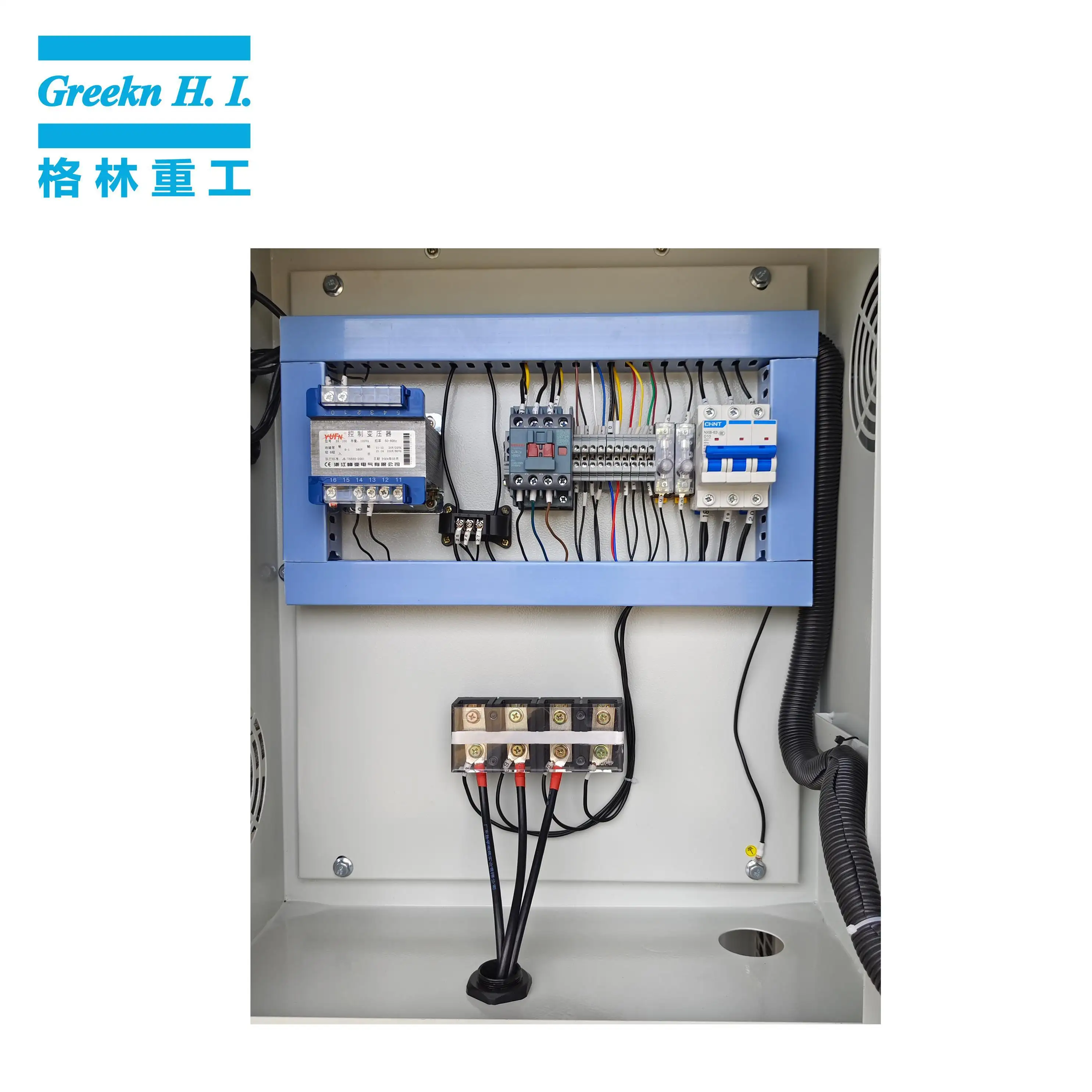 Oil Flooded Rotary Screw Air Compressor by Greeknhi Screw Air Compressor 8