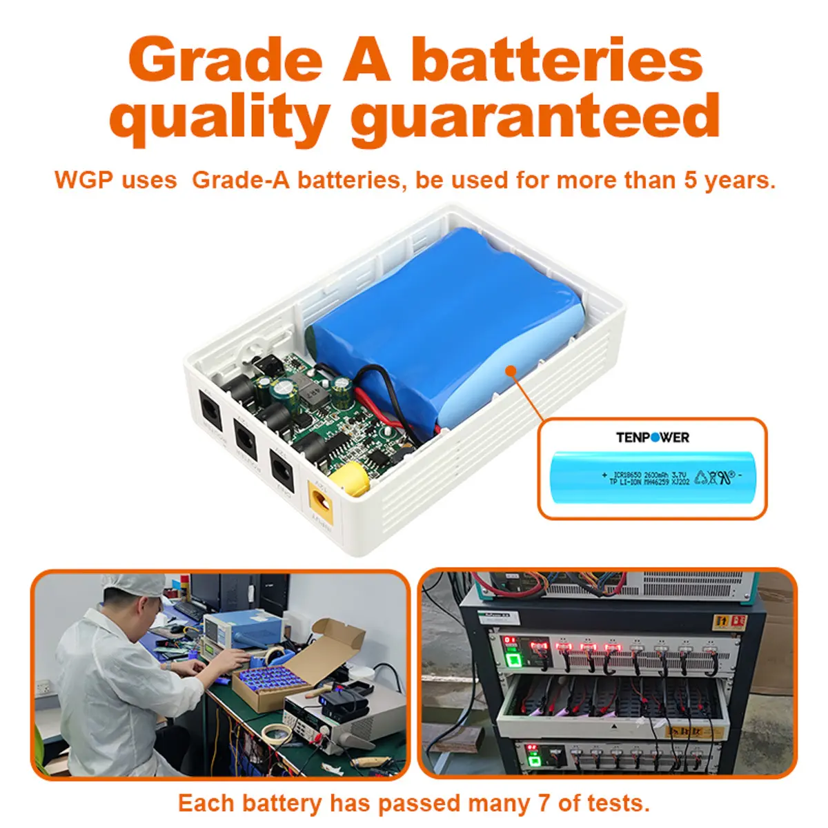 Mini Portable Ups Power Supply by Huawen 6