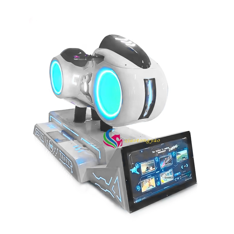 Console de jogos de motocicletas de realidade virtual VR9D, console de jogo de simulador de motocicletas dinâmicas 1