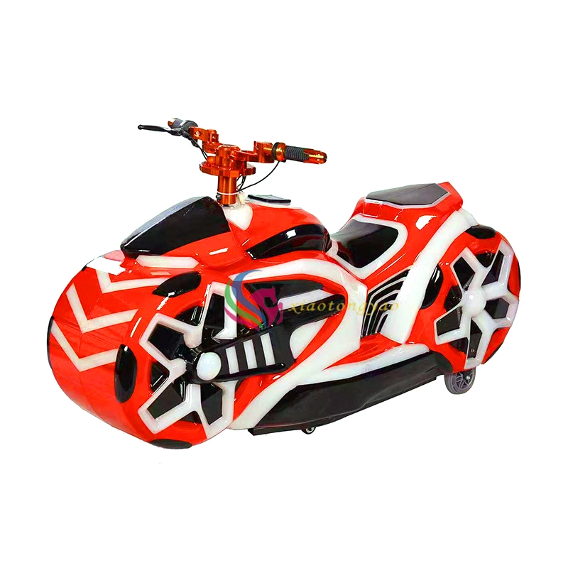 Games pour enfants du parc d'amusement, motos électriques, éclairage, vélos musicaux, vélos d'attractions 1