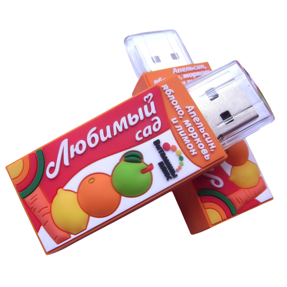 Custom gestaltete Gummi -PVC -USB -Flash -Laufwerke mit Ihrem Branding 1