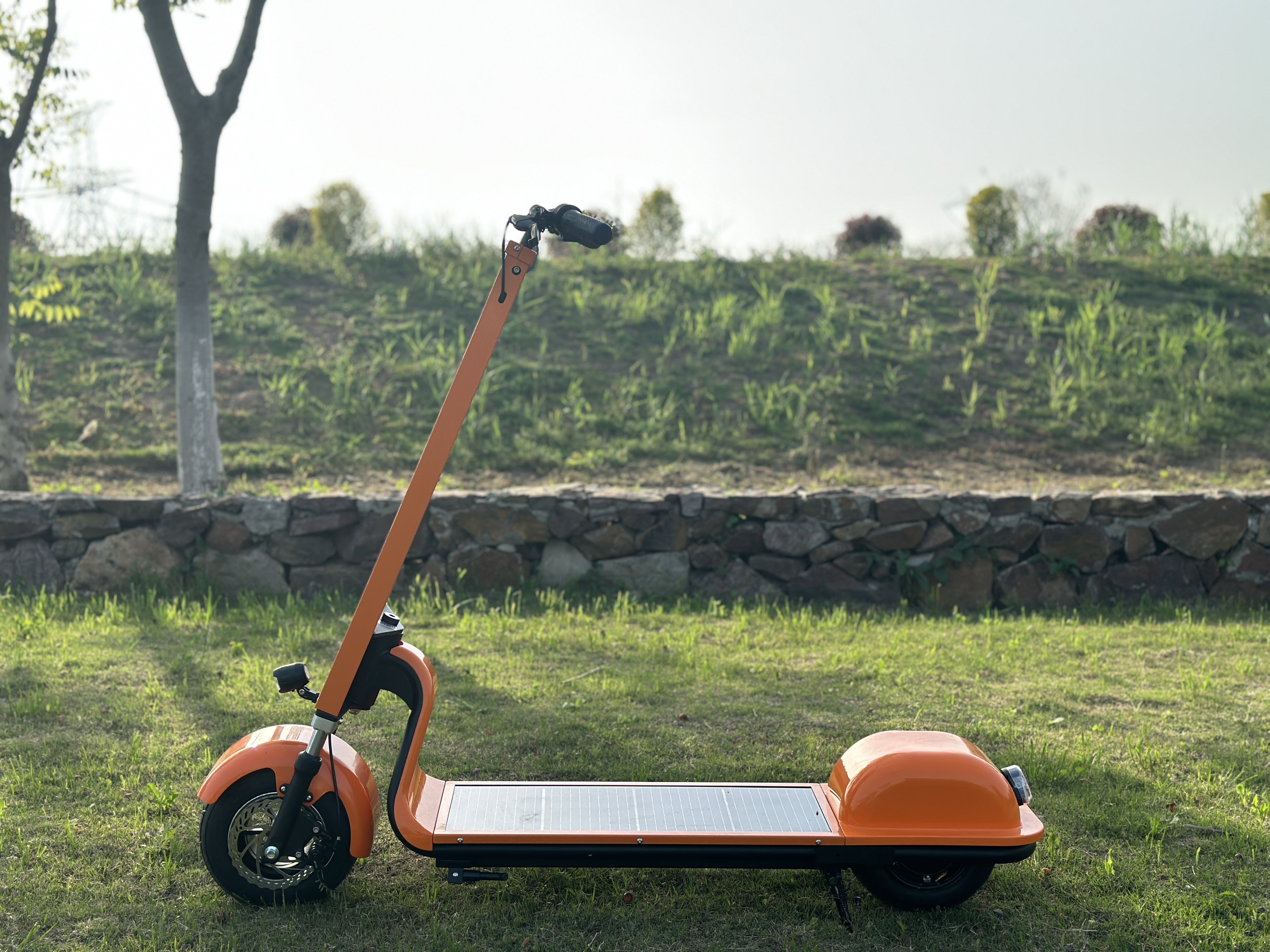 Eco-Friendly Ride18km/h Speed 35-70km Range 150kg Load Capacity Solar Electric Scooter 10