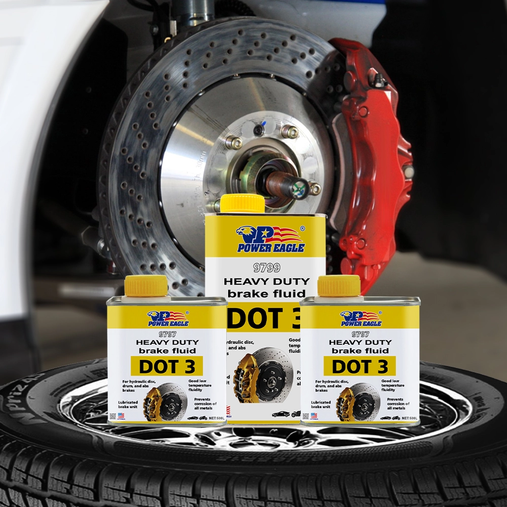 Hot Selling Transparent Professional Brake Fluid Dot 3 for Auto Care 1