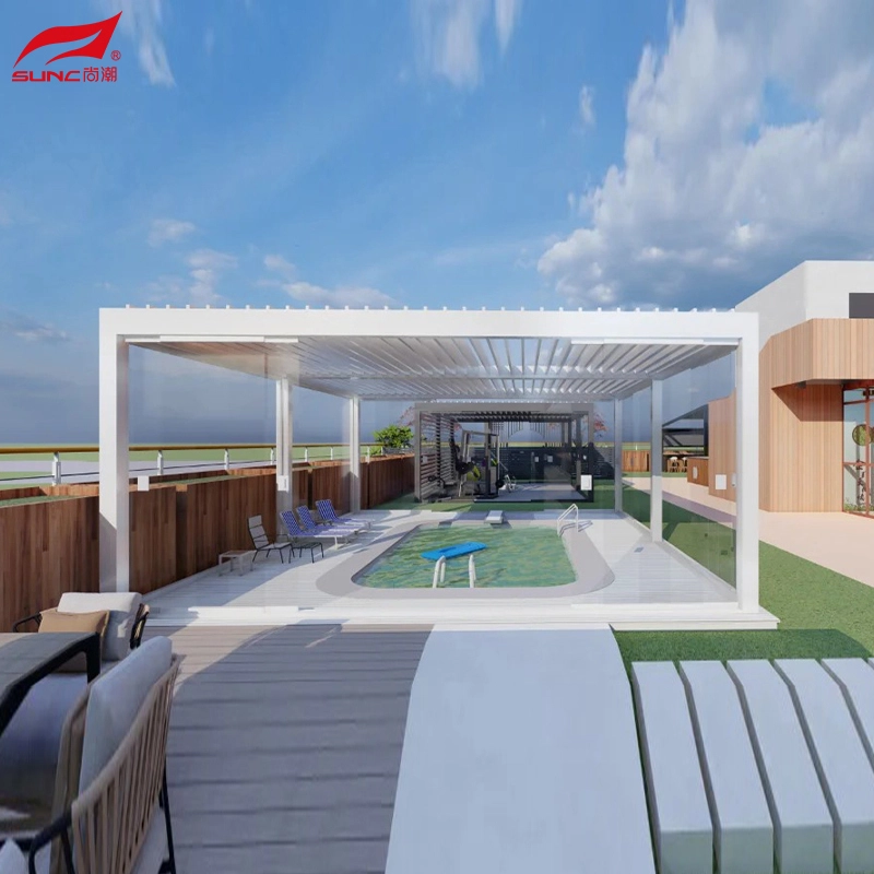 Sistem Pergola Aluminium Kanggo Spasi ruangan 2