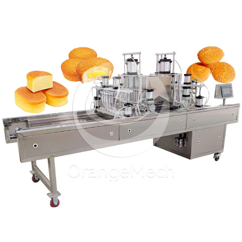 Corrosion-resistant cake depositor machine for cake production 1