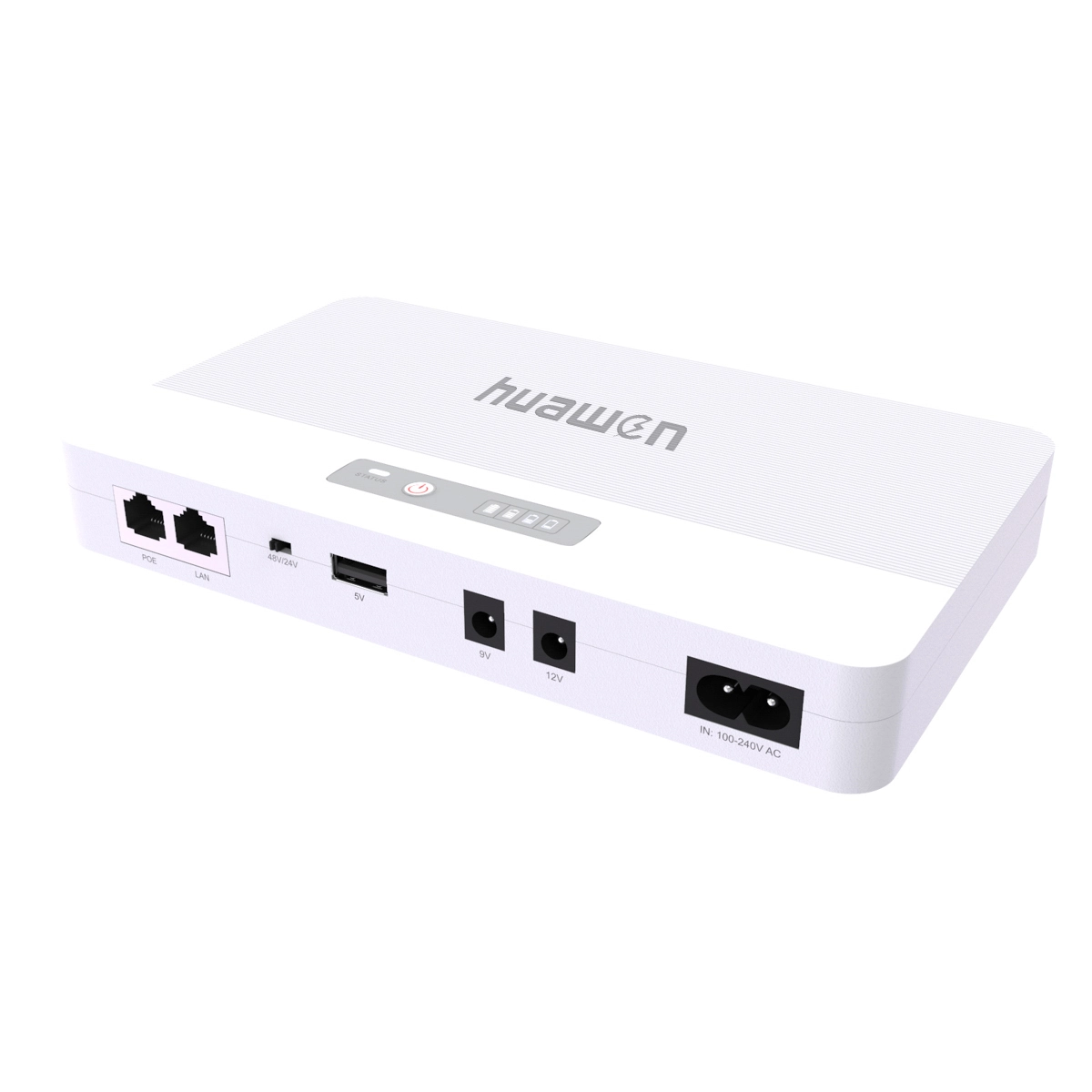 HPOE30-912AC 30W 24V/48V Toggle Switch PoE QC3.0 Online PoE UPS For IP Camera/AP/VoIP Phone 1