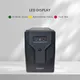 110V~230VAC Offline UPS 1000VA/600W Plastic Shell Uninterruptible Power Supply for Computer Server-1 3